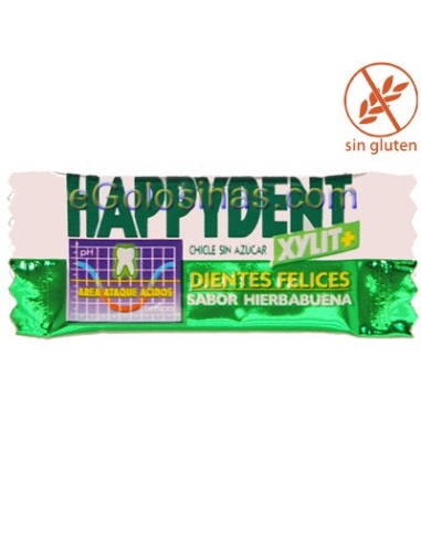 MINI HAPPYDENT sabor HIERBABUENA con XYLIT 200uds.