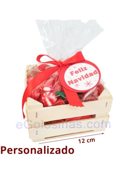 CAJA MADERA REGALO 500Gr CHUCHES
