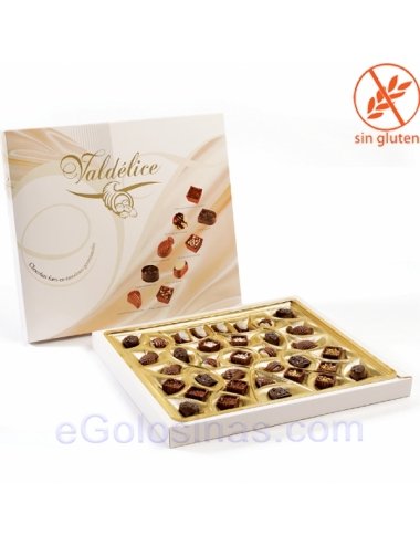 CAJA BOMBONES 9 SURTIDOS VALDELICE 400gr