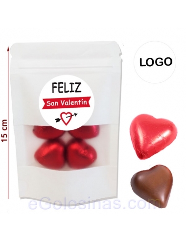 Corazón de bombones San Valentin