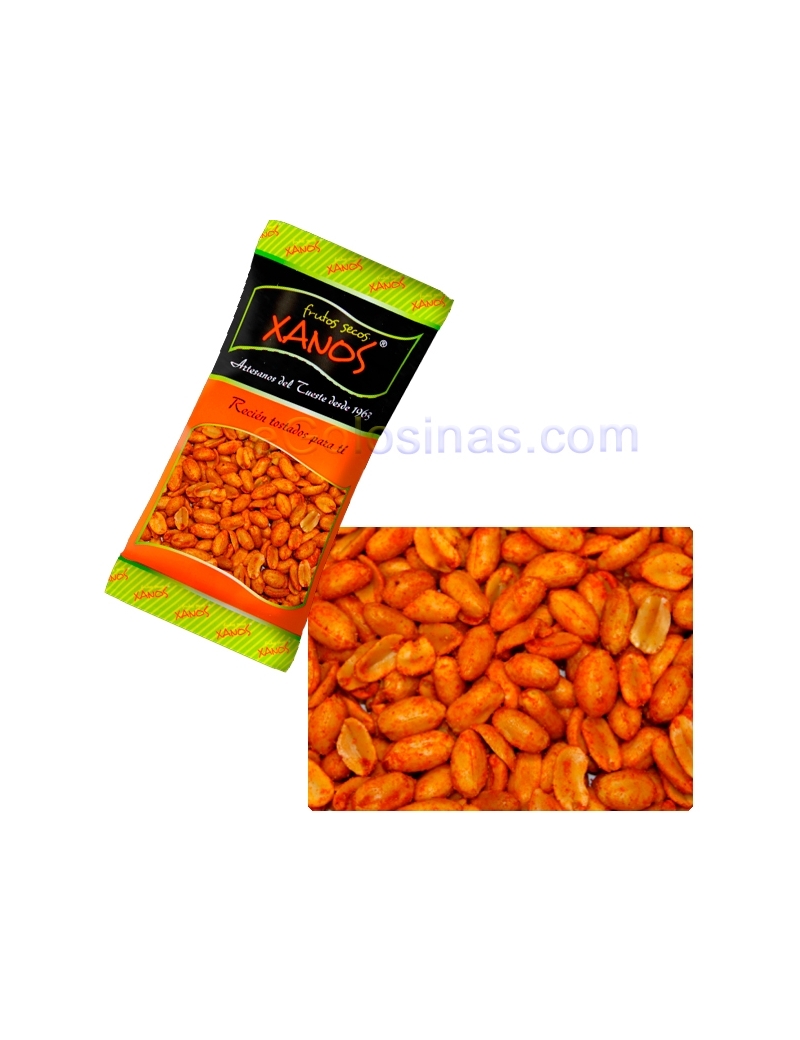 FRUTOS SECOS CACAHUETE PICANTE 150gr 10uds XANOS