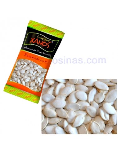 FRUTOS SECOS PIPAS CALABAZA aguasal 65gr 10uds XANOS