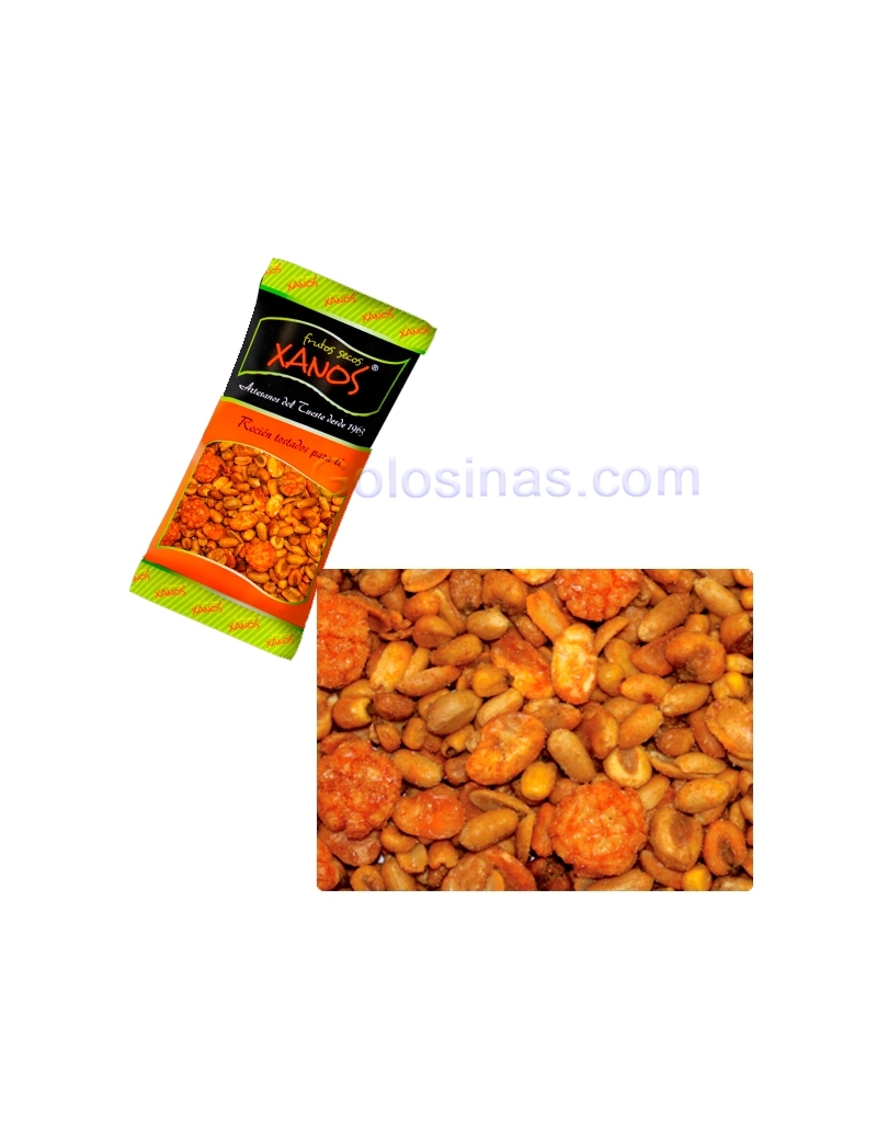 FRUTOS SECOS COCTEL MEXICANO 140gr 10uds XANOS