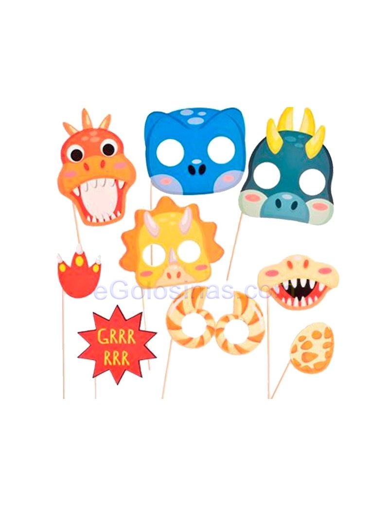KIT PHOTOCALL DINOSAURIOS 10 piezas