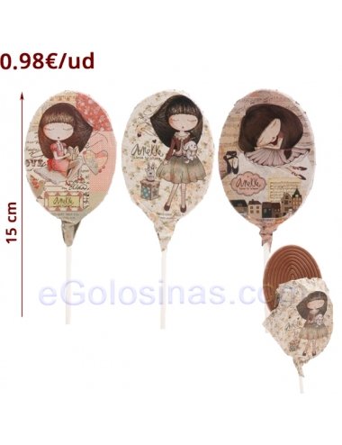 PIRULETA CHOCOLATE ANEKKE 30gr 24uds