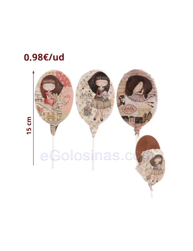 PIRULETA CHOCOLATE ANEKKE 30gr 24uds