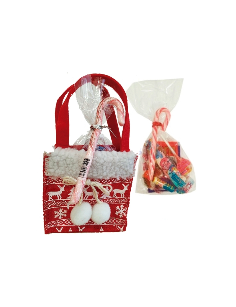 BOLSA NAVIDAD con CHUCHES Y BASTON