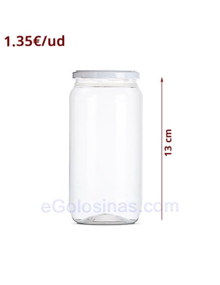 TARRO PARA CHUCHES 360cc 12ud PLASTICO