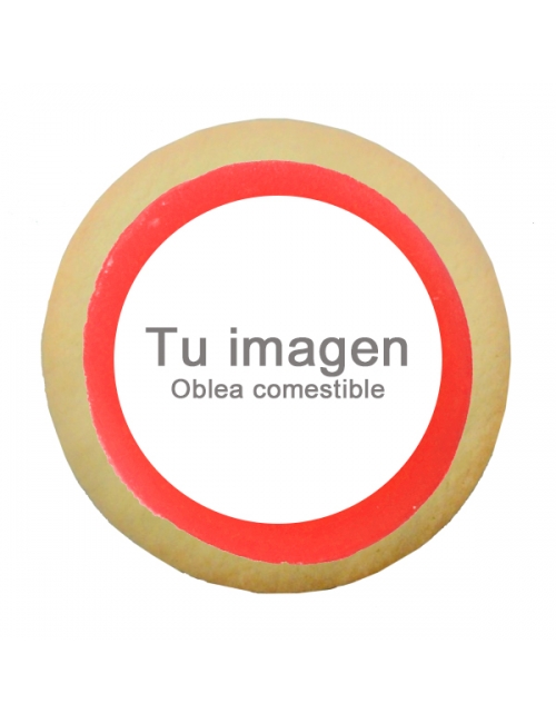 GALLETAS REDONDAS LISAS PERSONALIZADAS IMAGEN