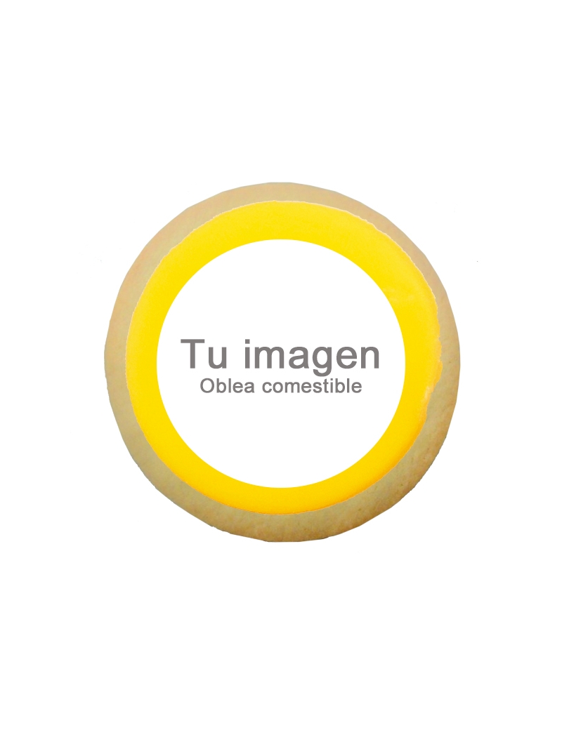 GALLETAS REDONDAS LISAS PERSONALIZADAS IMAGEN