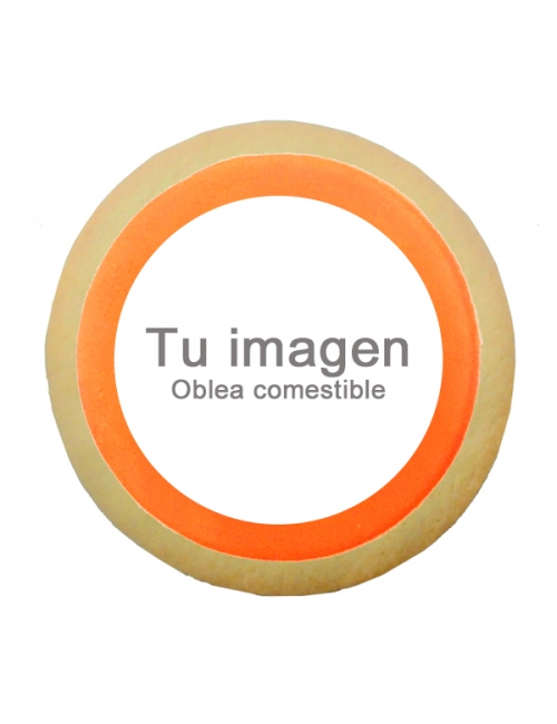 GALLETAS REDONDAS LISAS PERSONALIZADAS IMAGEN