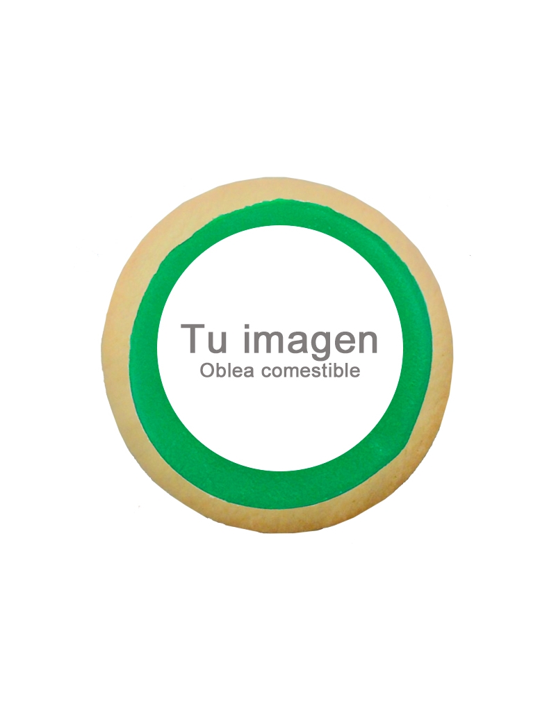 GALLETAS REDONDAS LISAS PERSONALIZADAS IMAGEN