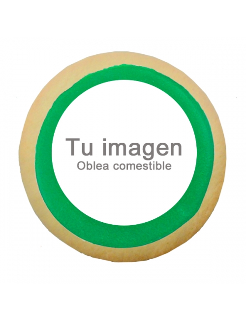 GALLETAS REDONDAS LISAS PERSONALIZADAS IMAGEN