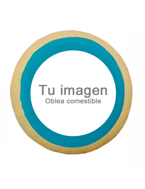 GALLETAS REDONDAS LISAS PERSONALIZADAS IMAGEN