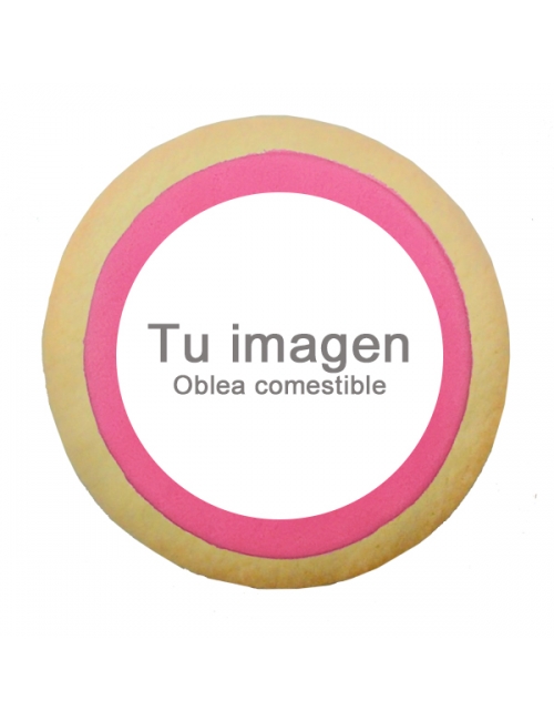 GALLETAS REDONDAS LISAS PERSONALIZADAS IMAGEN