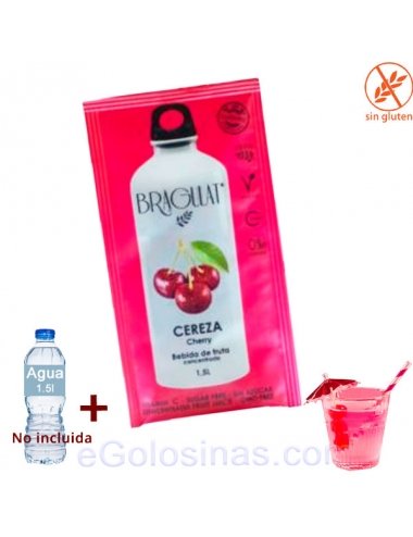 SOBRES CEREZA BEBIDA SOLUBLE 15uds BRAGULAT