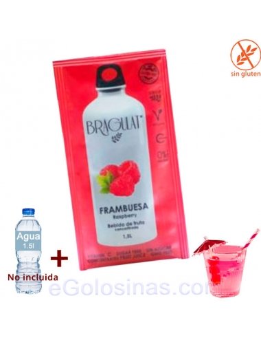 SOBRES FRAMBUESA BEBIDA SOLUBLE 15uds BRAGULAT