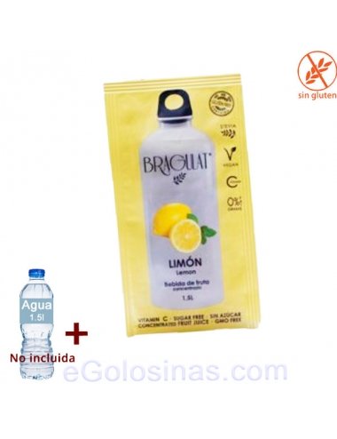 SOBRES LIMON BEBIDA SOLUBLE 15uds BRAGULAT