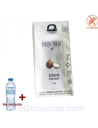 Sobres Coco Bebida Soluble 15Uds Bragulat