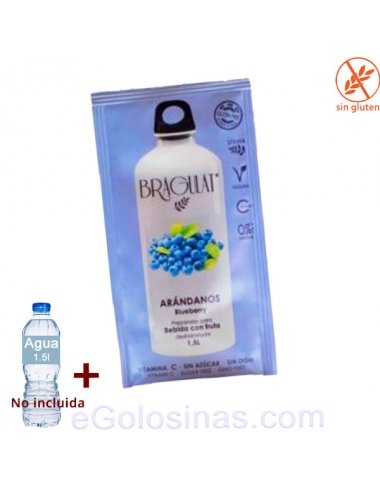 SOBRES ARANDANOS BEBIDA SOLUBLE 15uds BRAGULAT