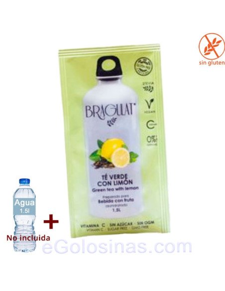 SOBRES TÉ CON LIMON BEBIDA SOLUBLE 15uds BRAGULAT