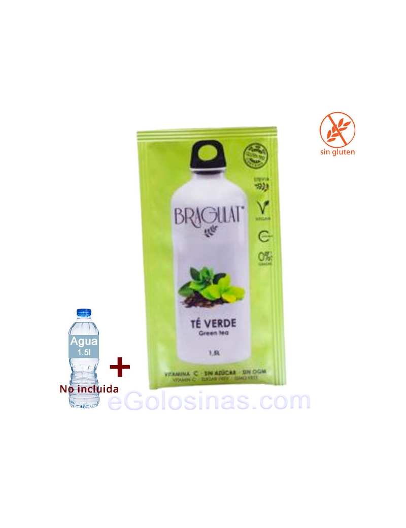SOBRES TÉ VERDE BEBIDA SOLUBLE 15uds BRAGULAT