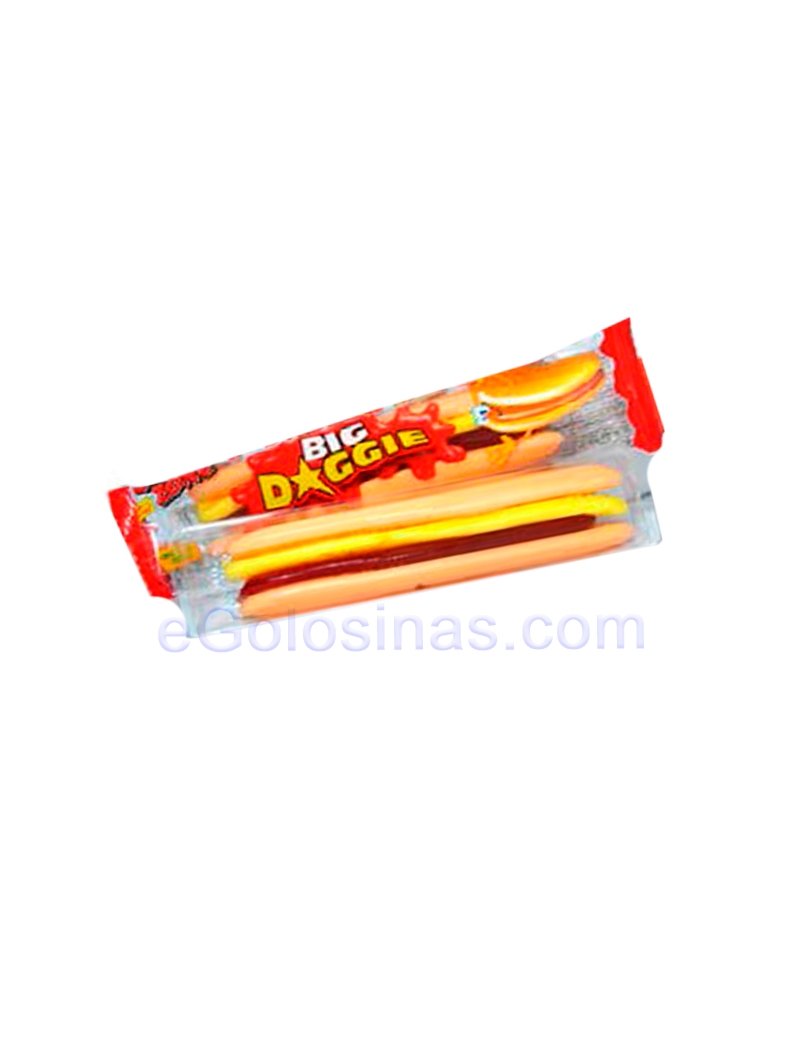 GOMA BIG DOGGIE PERRITO CALIENTE 32gr 36uds