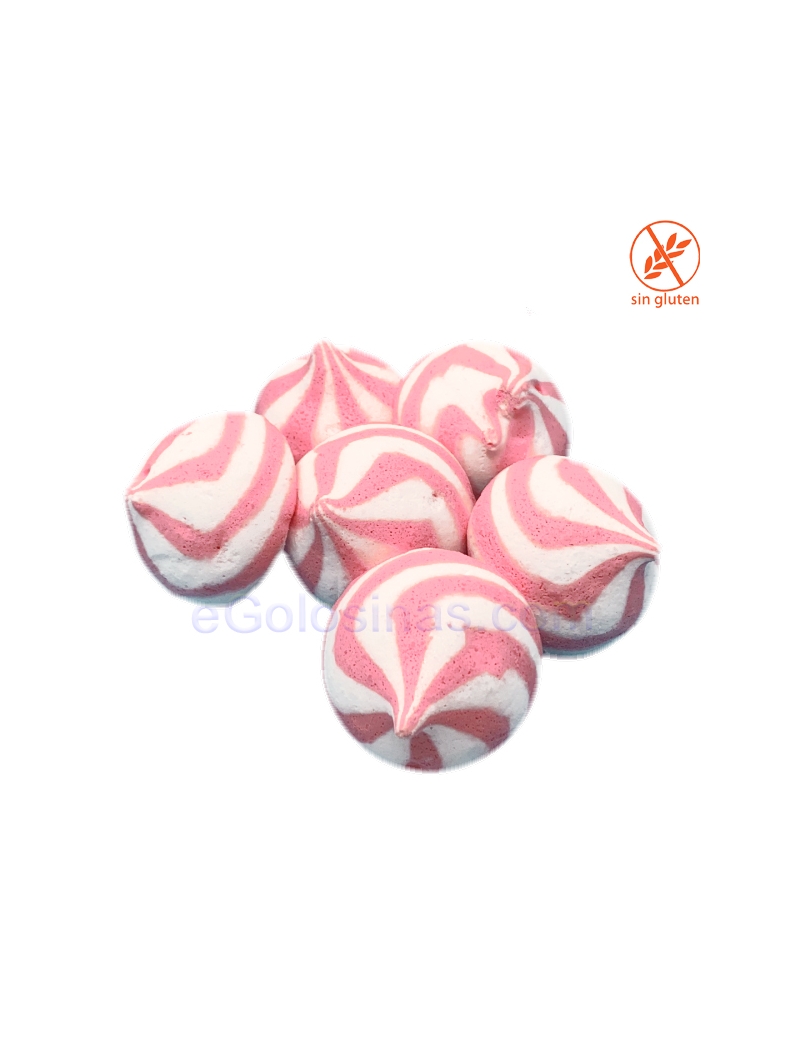 MERENGUE CREAMY TWIST FRESA ROSA 125uds GOLMASA