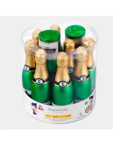 BOTELLA BENJAMIN de CHOCOLATE 10uds SIMON COLL