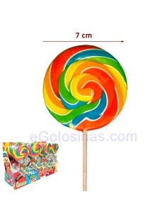 PIRULETA REDONDA SWIRL MIKE POP 24uds