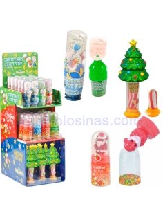 EXPOSITOR XMAS Juicy Pop, Dip Pop y XMAS Tree 56uds