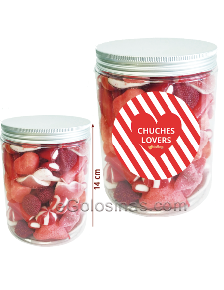 TARRO CHUCHES SURTIDAS ROJO 700gr