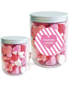 TARRO CHUCHES SURTIDAS ROSA 700gr