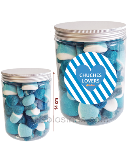 TARRO CHUCHES SURTIDAS AZUL 700gr