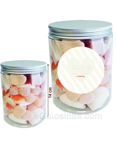 TARRO CHUCHES SURTIDAS BLANCO 700gr