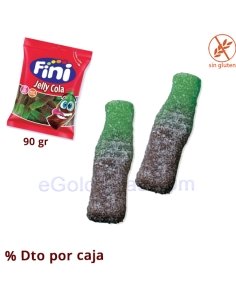 BOTELLA COLA AZÚCAR 90gr FINI GOLOSINAS