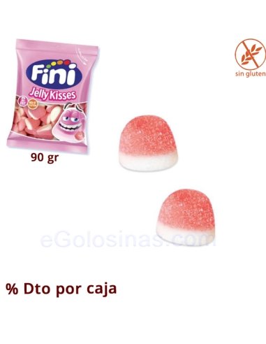 Besos Fresa 90g FINI GOLOSINAS