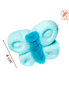 Nubes Chuches Mariposa Azul 100uds Bulgari Golosinas