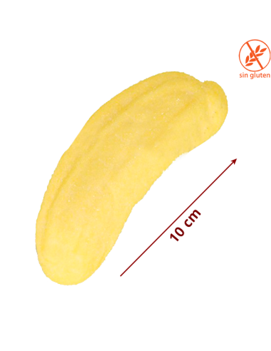 Nubes Chuches Plátanos Amarillo 100uds Bulgari Golosinas