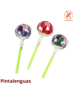 Chupa Space Pintalenguas 100uds Intervan