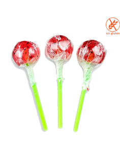 Chupa Caramelo Space Sandía 100uds Intervan