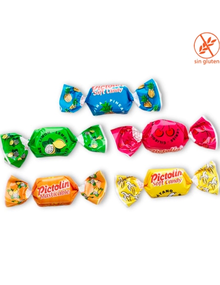 Caramelos Masticables Pictolín Blanditos 1Kg Intervan