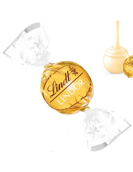 Bombones Lindor Chocolate Blanco 2Kg (160Uds) Lindt