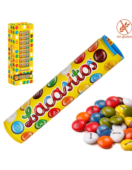 Tubos de Lacasitos 36uds