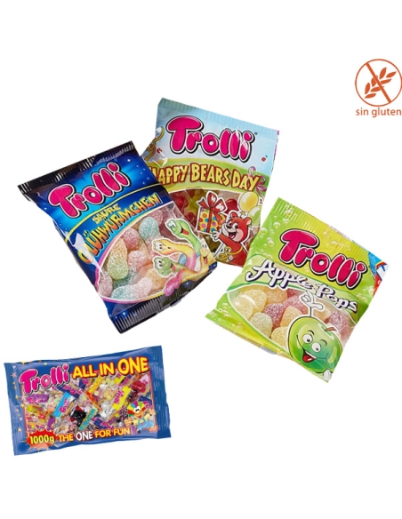 All In One Trolli 24gr Bolsitas de Goma 42uds (1Kg)