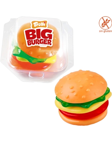 Chuches Burger XXL de goma 20uds Trolli Golosinas