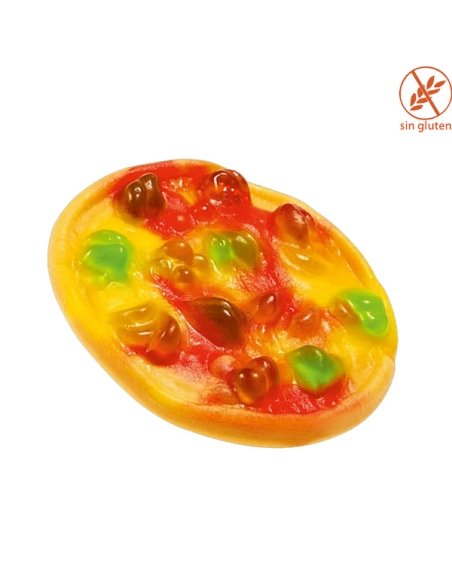 Chuches forma Pizza de goma 1Kg Trolli Golosinas