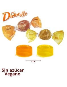 Dietorelle Naranja y Limón Caramelo Goma 800Gr (215uds aprox)