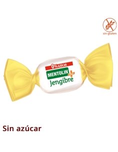 Caramelos Mentolin Jengibre Plus sin azúcar 1Kg