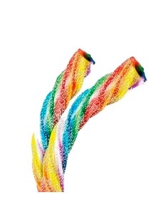 Regaliz Super Torcidas Pica Colores 60uds Golosinas Damel